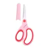 Tijeras de Acero Inoxidable para Zurdos Tijeras Pequeñas para Niños Tijeras Hechas a Mano Funda Cabeza Redonda Tijeras para Estudiantes Zurdos