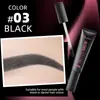 Versión en Inglés O'Cheal Transfronterizo Gel para Cejas Despegable Impermeable, Resistente al Sudor, Larga Duración, No se Desvanece, Secado Rápido, Gel Tinte para Cejas Fácil de Colorear
