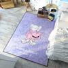 Alfombra de marca de moda Kaws personalizada creativa sala de estar dormitorio mesita de noche manta de noche lindo dibujo animado grande tapete de piso suministro de fabricantes