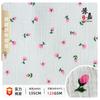 Estampa Floral Pequena Tecido Estampado de Gaze Dupla Pronto para Uso Roupa de Casa Pijama Feminino Meninas Estampa de Flores