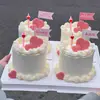Decoração de Bolo para o Dia das Mães 2025 Fada Mãe Para Sempre 18 Anos Festa de Feriado Topper de Sobremesa