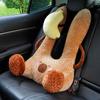 Almohada para Dormir en Coche para Niños, Cojín para Asiento Trasero, Almohada de Soporte para Cuello para Viajes Largos, Almohada para Dormir para Adultos, Almohada para Cuello de Coche