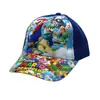 Sombrero Infantil de Comercio Exterior Dibujos Animados Anime Super Mario Estampado de Araña Gorra de Béisbol Niños Niñas Niños Sombrero de Ala Plana