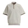 Polo de Manga Curta Masculino Verão Casual Americano Street Cor Sólida Algodão Respirável Top de Meia Manga