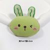 Nuevos accesorios de broche de muñeca de tela de dibujos animados, combinación de zanahoria y conejito de algodón, sombreros, zapatos y calcetines, accesorios para sombreros.