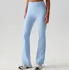 Pantalones de Pierna Ancha Acampanados Estilo Europeo y Americano, Ajustados, Sensación de Segunda Piel, Pantalones de Yoga Levanta Glúteos para Mujer, de Cintura Alta, Ligeramente Acampanados, Pantalones Deportivos Casuales al por Mayor