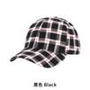 Sombrero de lengua de pato a cuadros de estilo coreano para mujer, gorra de béisbol rígida con protección solar para exteriores, primavera, verano y otoño, para hombre
