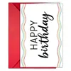 Amazon Cross-Border Novo Produto Conjunto de Envelopes Coloridos para Cartão de Aniversário Saudações de Festa de Aniversário Cartão de Agradecimento
