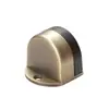 Tapón de Puerta sin Taladro Acero Inoxidable Forma de Tortuga Bloqueador de Puerta Baño Goma Anticolisión Tapón de Puerta Silencioso Puerta de Baño
