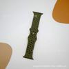 S10 para apple watch apple iwatch hebilla mariposa color agujero correa de silicona de partículas 9 generación SE46