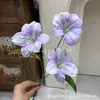 3 Lirios y Lirios de Día Artificiales, Flores de Seda, Flores Artificiales para Bodas, Arreglos Florales de Alta Gama al por Mayor, Decoraciones para Sala de Estar