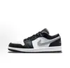 Tênis Putian Original Puro Aj1 Cano Baixo Esquema de Cores Preto e Branco Tênis Versátil da Moda Calçados Masculinos Calçados Femininos Calçados Casuais Confortáveis Tênis da Moda
