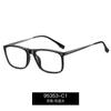 95353 Gafas Clásicas de Negocios para Hombre con Luz Anti-Azul Tr90 Flexibles y Cómodas, Se Pueden Adaptar con Lentes, Gafas de Negocios para Hombre de Montura Pequeña