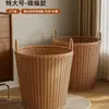 Cesto de Roupas Sujas para Uso Doméstico, Alto Valor Estético, Estilo Leve de Luxo, Cesto de Lavanderia de Grande Capacidade, Armazenamento de Brinquedos