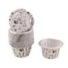 Vaso de papel para pastel, vaso de encaje, nuevo estampado, resistente a altas temperaturas, molde para muffins, 50 piezas/tira