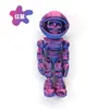 Artesanato de Astronauta Esqueleto Transfronteiriço Enfeites Presente Figura Criativa com Articulações Móveis Modelo de Brinquedo Impresso em 3D