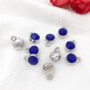 1 Oro y Plata Doce Constelaciones Piedra Estrella Aleación Incrustada Diamante Accesorio Joyería DIY Venta al por Mayor Transfronteriza Venta Caliente Colgante