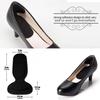 Tacones Altos Silicona Talón Postizo Almohadilla de Media Talla Engrosada Talla Extragrande Postizo para Talón Antifricción Postizo para Pie Almohadilla Autoadhesiva para Talón
