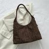 Bolso de hombro de lona estilo coreano para mujer, bolso de mano de gran capacidad para estudiantes, bolso de viaje de moda 2023