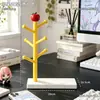 Suporte de Armazenamento Multifuncional com Galhos em Formato de Frutas de Desenho Animado para Mesa de Casa, Chaves, Fones de Ouvido, Relógios, Enfeites