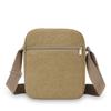 Bolso de hombro para hombre de lona 2021 Nuevo japonés y coreano Gran capacidad Maletín cruzado Billetera para cambio Venta al por mayor de fábrica