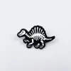 Serie de Dragones de Dibujos Animados Set Combinado de Broches Metálicos Accesorios de Insignias Creativas con Forma de Dinosaurio Accesorios para Ropa Infantil