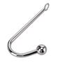 Produtos para Adultos, Brinquedos Sexuais, Brinquedos Alternativos, Gancho Anal de Metal, Gancho Anal, Gancho Longo de Bola Única SM, Plug Anal