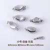 Acessórios de pulseira banhados a ouro 18k, fechos de extremidade para pulseiras e colares, contas de posicionamento que retêm a cor, argolas abertas, materiais DIY para artesanato feito à mão
