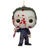 Decoraciones de rol de película de terror de Halloween transfronterizas, decoraciones colgantes de fiesta de terror de calabaza planas de acrílico
