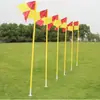 Equipamento de Treinamento de Futebol Basquete Bandeiras de Canto Hastes Obstáculos Treinamento Prática de Condução