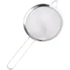 Peneira Manual de Aço Inoxidável Peneira de Farinha Tela de Filtro para Suco Leite de Soja Peneira Escorredor Rolha Óleo Pesca Ferramentas Domésticas de Panificação