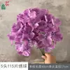 5 Cabezas, 115 Piezas de Hortensias, Ramo de Hortensias, Arreglo Floral para Pasillo de Boda, Flores de Seda, Fondo de Decoración Floral Artificial para Hotel