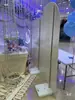 Base com Água para Guia de Balão, Haste para Coluna, Suporte de Base de Placa de Kt Removível para Casamento e Cerimônia de Inauguração
