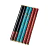 Tubo de Incienso Lacado de Sándalo Morado, Portainciensos Estilo Chino, Artesanía de Tubo de Incienso de Palo de Rosa Africano