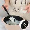 Colador de silicona grande, cuchara de silicona de grado alimenticio, vajilla más densa, cuchara con todo incluido integrada, cuchara antiadherente con fugas, más cuchara de silicona