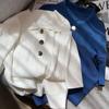 Zhengqite Roupa/Camisa Polo de Lã, Tricô Fino para Mulheres, Manga Curta, Estilo Elegante Chanel