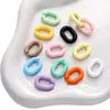 Acrílico DIY Corrente Aberta Colorida Fivela Multi-Especificação Fivela Pulseira Colar DIY Feito à Mão Acessórios de Joia Bolsa