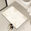 Alfombra de Piso Absorbente Moderna y Sencilla para Baño, Alfombrilla Antideslizante de Secado Rápido para Baño, Alfombra para Entrada de Dormitorio