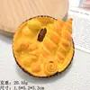 Alimentos de simulación de tamaño grande y accesorios de resina para verduras y pan de tienda de conveniencia, funda creativa para teléfono móvil DIY, pegatina para refrigerador, pegatinas decorativas