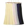 Nuevos pantalones casuales elásticos ajustados, elegantes y únicos de cintura alta, ligeramente atrevidos, pantalones acampanados de verano que alargan las piernas