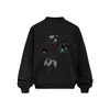 Sudadera con cuello redondo y estampado de personaje de postal divertida para hombre, Marca de tendencia europea y americana, Suéter holgado casual para primavera y otoño