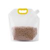 Bolsa Transparente para Almacenamiento de Granos Alimentos Autosoportante Boca de Succión de Gran Diámetro Bolsa a Prueba de Insectos Conservación Fresca Arroz Sub-bolsa para Líquidos
