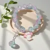 Atacado Pulseira Flor Explosão Margarida Super Fada Joias com Contas Pulseira Feminina de Alto Padrão Joia de Mão Transfronteiriça Pequenos Produtos de Yiwu