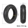Pneu Sólido de 10 Polegadas 10 X 2.5 com Furo Interno Pneu Colmeia Acessórios para Patinete Elétrico Max G30