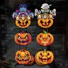 Cross-border Novo Pingente de Papel de Halloween Impressão Criativa Abóbora Bruxa Zumbi Pendurado Bar Decorações de Shopping Shopping