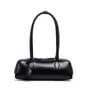 Suministro transfronterizo exclusivo: Bolso de hombro y bolso de mano para mujer de cuero PU rojo con asa larga, adecuado para llevar salchichas