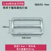 Correas Hebilla de Metal Hebilla Gancho Hebilla de Mochila Gancho Yuanbao Hebilla de Carácter Día Moleteada Anillo Triangular Gancho para Colgar Pico de Águila