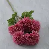 Flor artificial fulanghua de 5 cabezas, planta artificial de crisantemo, flor artificial para decoración del hogar, bola de flores artificiales de crisantemo