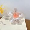 Europa y Estados Unidos transfronterizo galvanoplastia alto nivel sentido de clip de huevo flor flor de plástico horquilla hermosa alto nivel elegante accesorios para el cabello