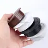 Caja de Conexiones de Plástico ABS Agujero para Cable Tapa Redonda Marrón para Cables de Computadora Tapa para Agujero de Cable de Escritorio de Computadora